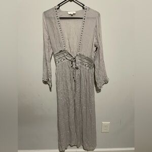 Rebellion Cream Lace-Trimmed Top